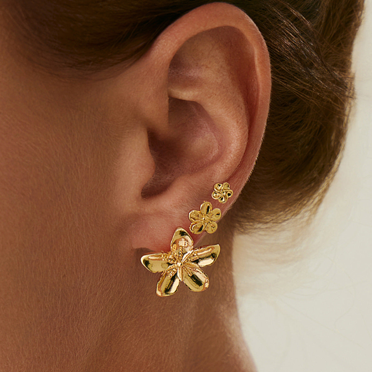 Ocean Style Starfish Shell Zinc Alloy Plated Earrings for Women