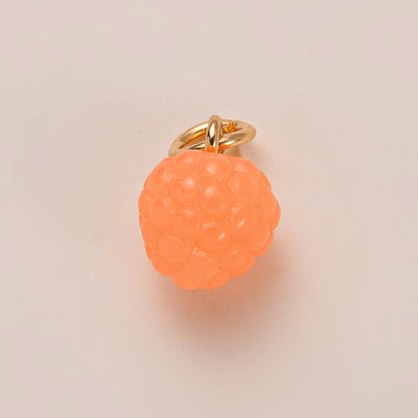 Vintage 14K Gold Plated Brass Fish Charm Bar