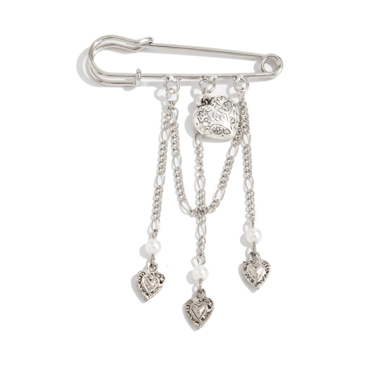 Minimalist Heart Pendant Anklet Alloy Women's Jewelry