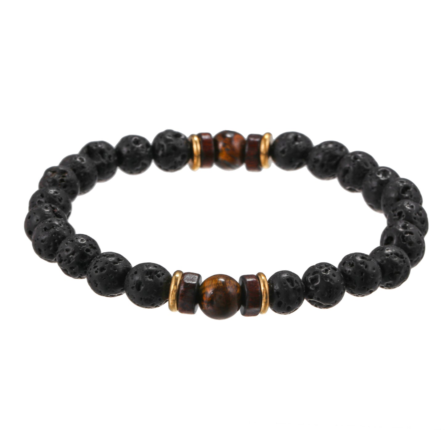 Unisex Handmade Geometric Mixed Materials Bracelet