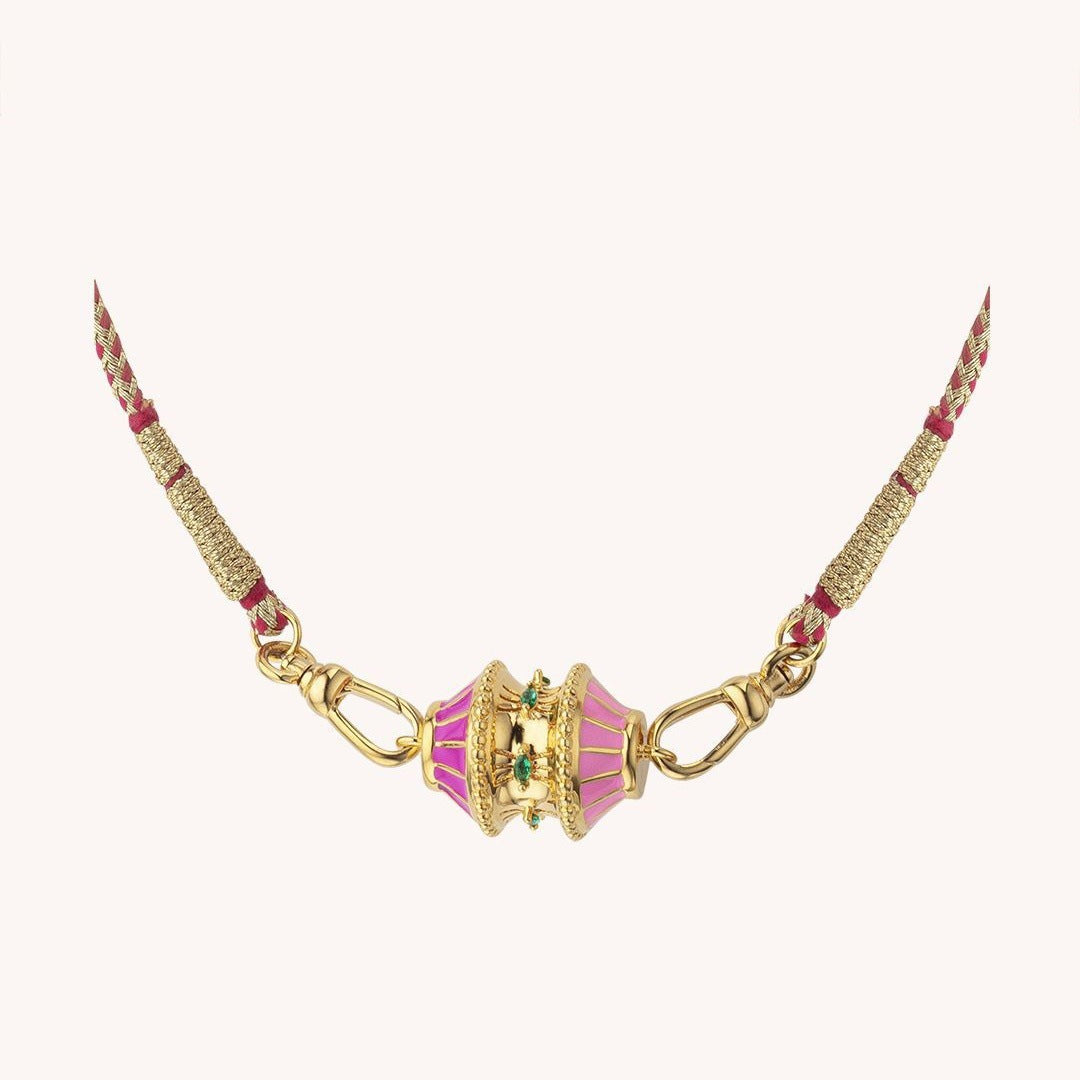 Irregular Geometric Pendant Necklace with Vacuum Electroplated 18K Gold Finish on Copper Base for Unisex Valentine's Day Gift