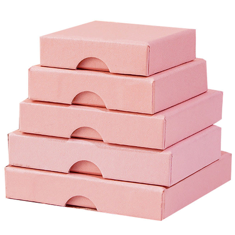 Geometric Square Paperboard Bracelet Packaging Box with Printing