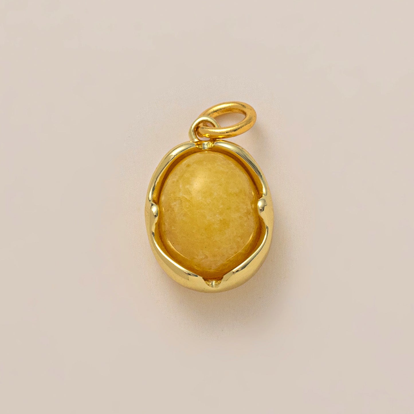 Bohemian Geometric Brass Pendant with 18K Gold Plating DIY Charm Bar for Unisex