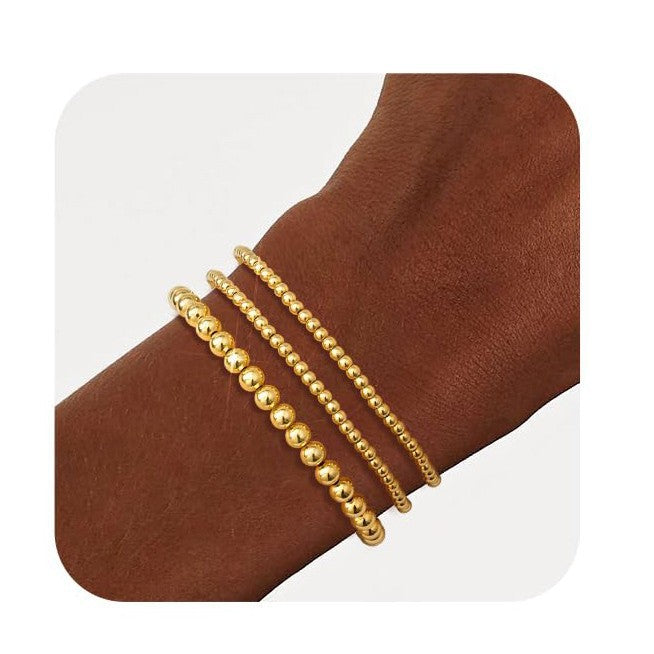 Bohemian Round Geometric Agate Bracelet for Women