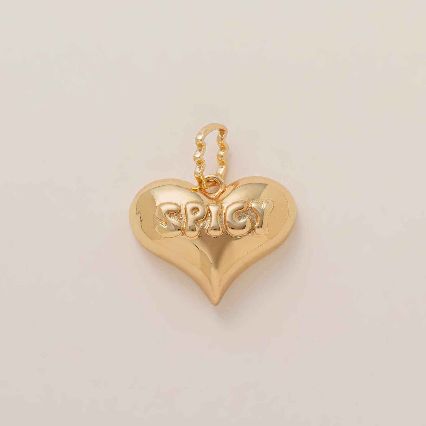 Minimalista Cuore Colorato Pesce Ottone Placcato Ciondolo Charm Barra