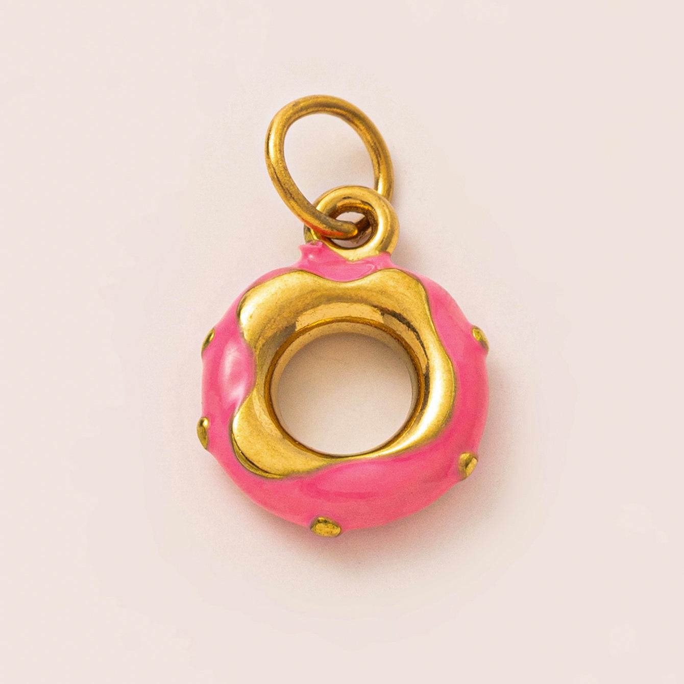 Barra a ciondolo geometrica minimalista placcata in oro 18 carati con intarsio in zirconi cubici in acciaio inossidabile per donna