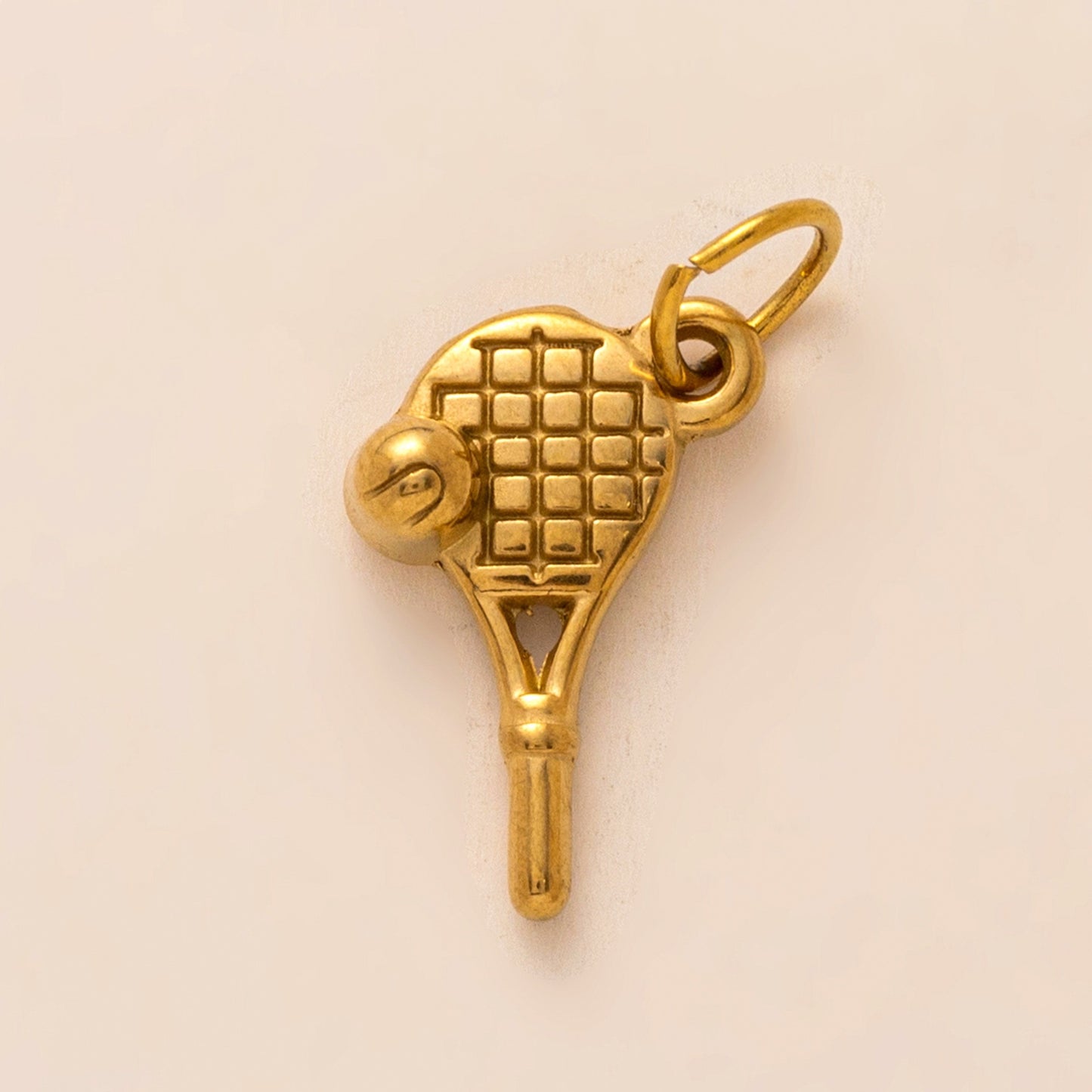 Vintage Floral 18K Gold Plated Stainless Steel PVD DIY Charm Bar
