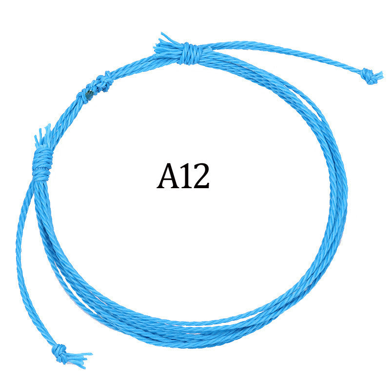 Handmade Braided Heart Nylon Friendship Bracelet Unisex