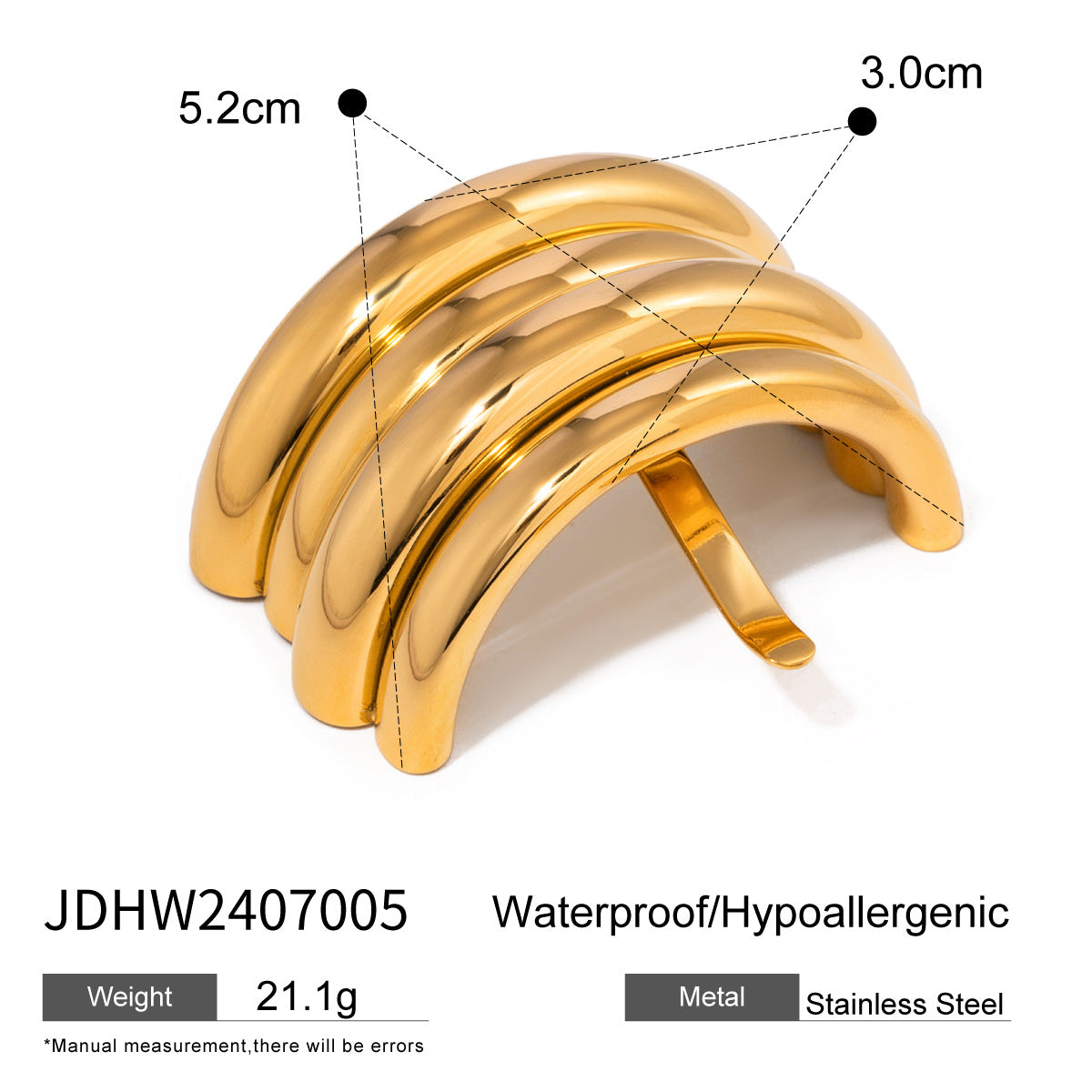 Forcina per capelli a forma di animale in acciaio inossidabile minimalista con finitura galvanizzata per acconciature raccolte