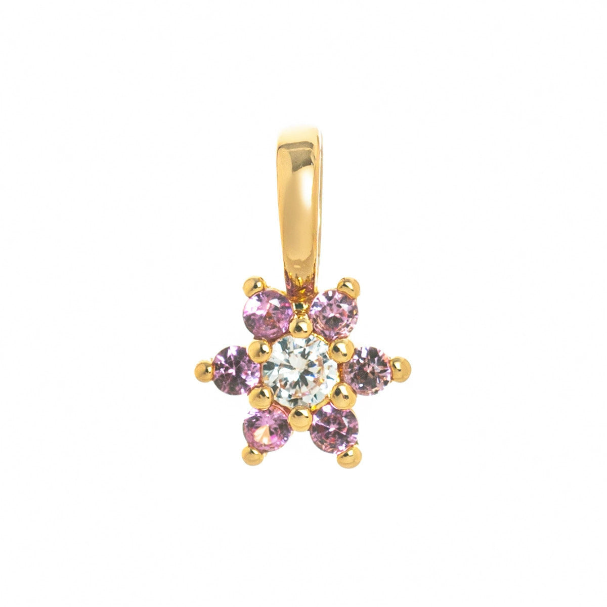Vintage Geometric Stainless Steel 18K Gold Plated PVD DIY Charm Bar Necklace with 12 Birthstones