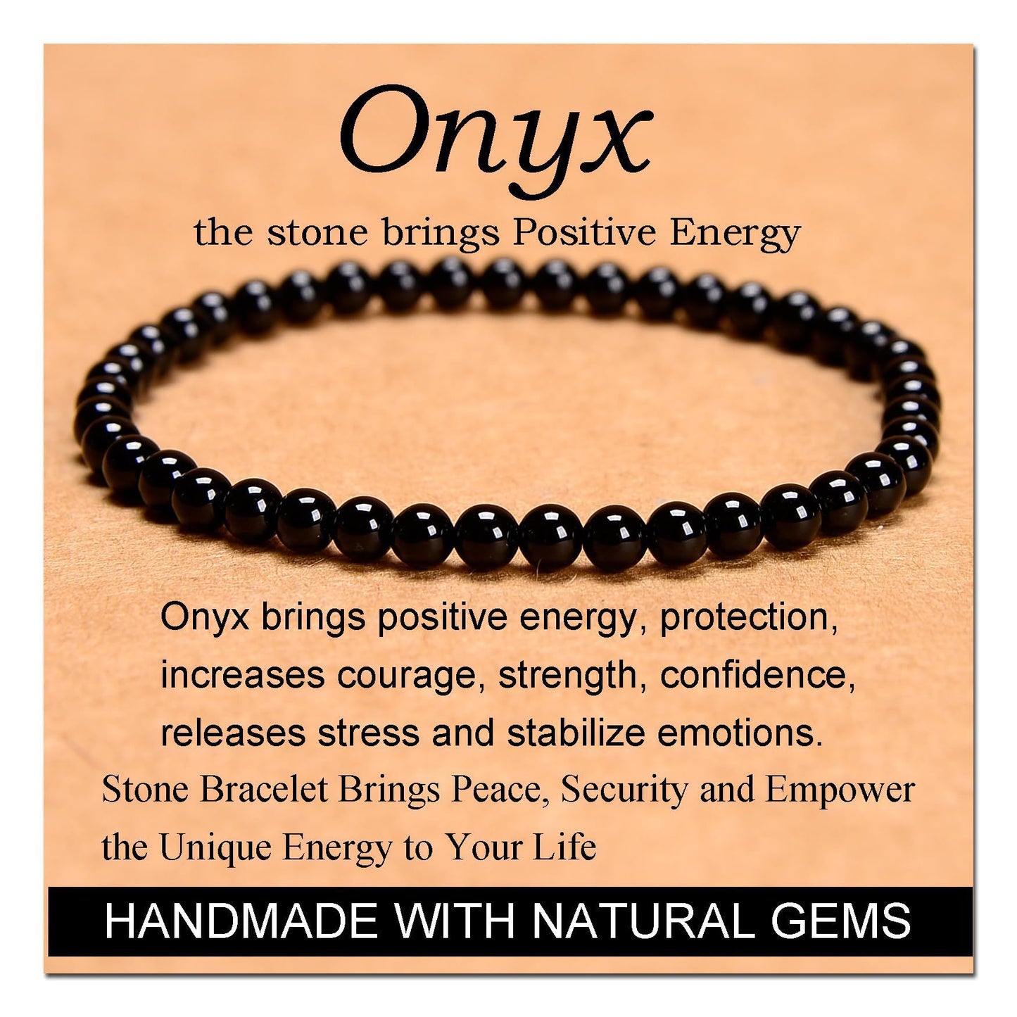 Minimalist Round Green Agate Amethyst Map Stone Obsidian Malachite White Agate Crystal Stretch Bracelet Unisex Geometric Jewelry