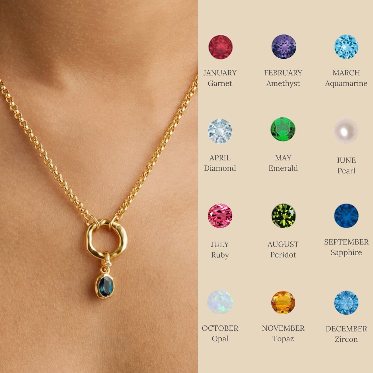 Elegant Geometric Teardrop Brass Necklace with Titanium Steel Pendant and Cubic Zirconia Inlay
