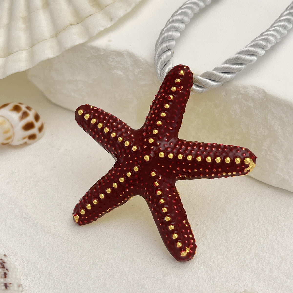 Sweet Star Alloy Plated Necklace for Women