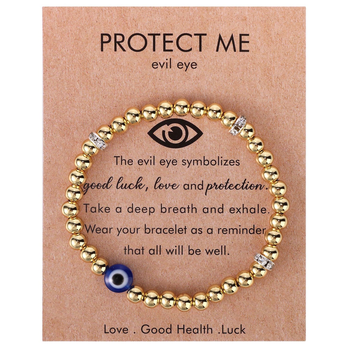 Fashionable Stainless Steel Evil Eye Twisted Horn Chili Pendant Necklace with Cable Chain for Women