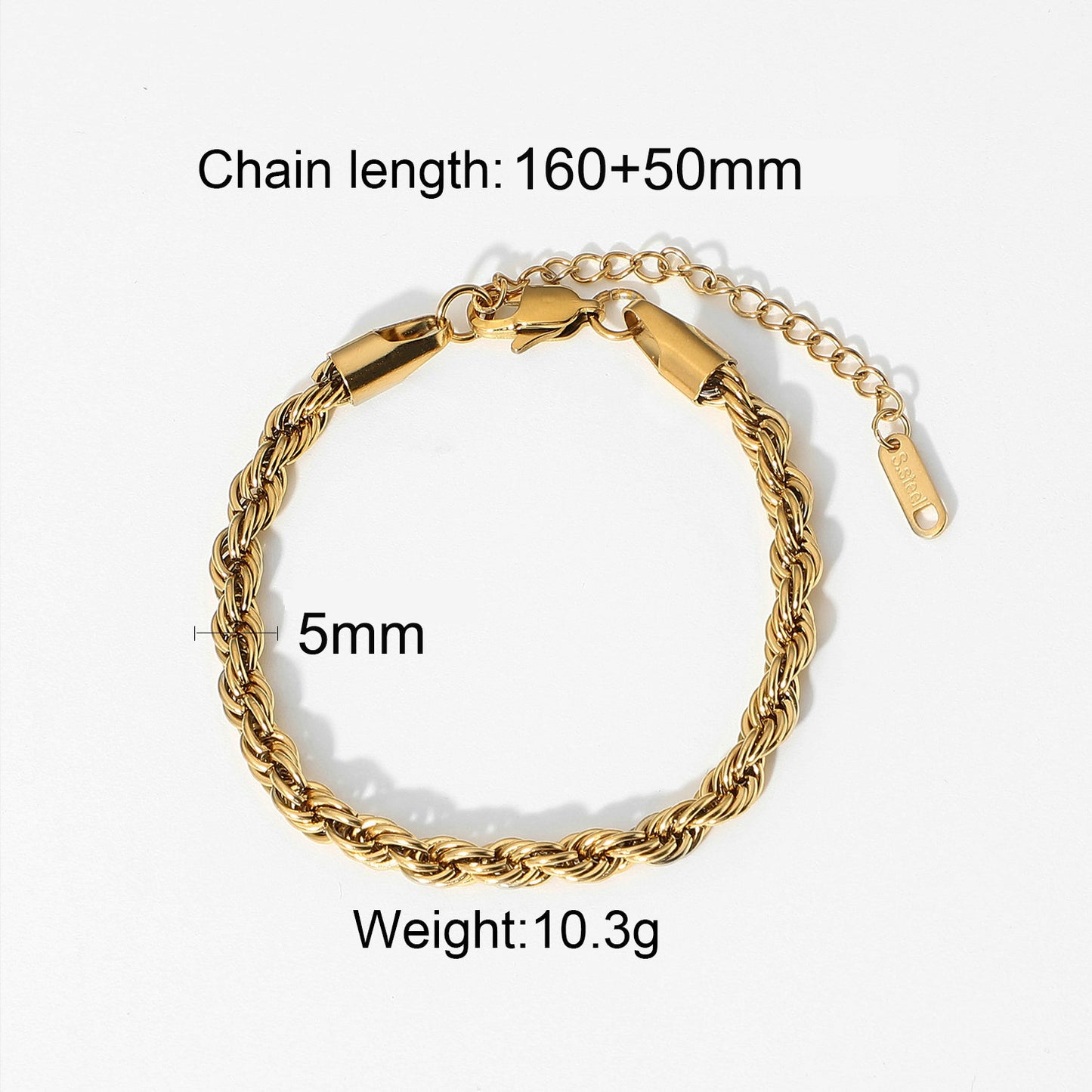 Personalized Wing Geometric Plated Titanium Steel Stainless Steel Ring Bracelet