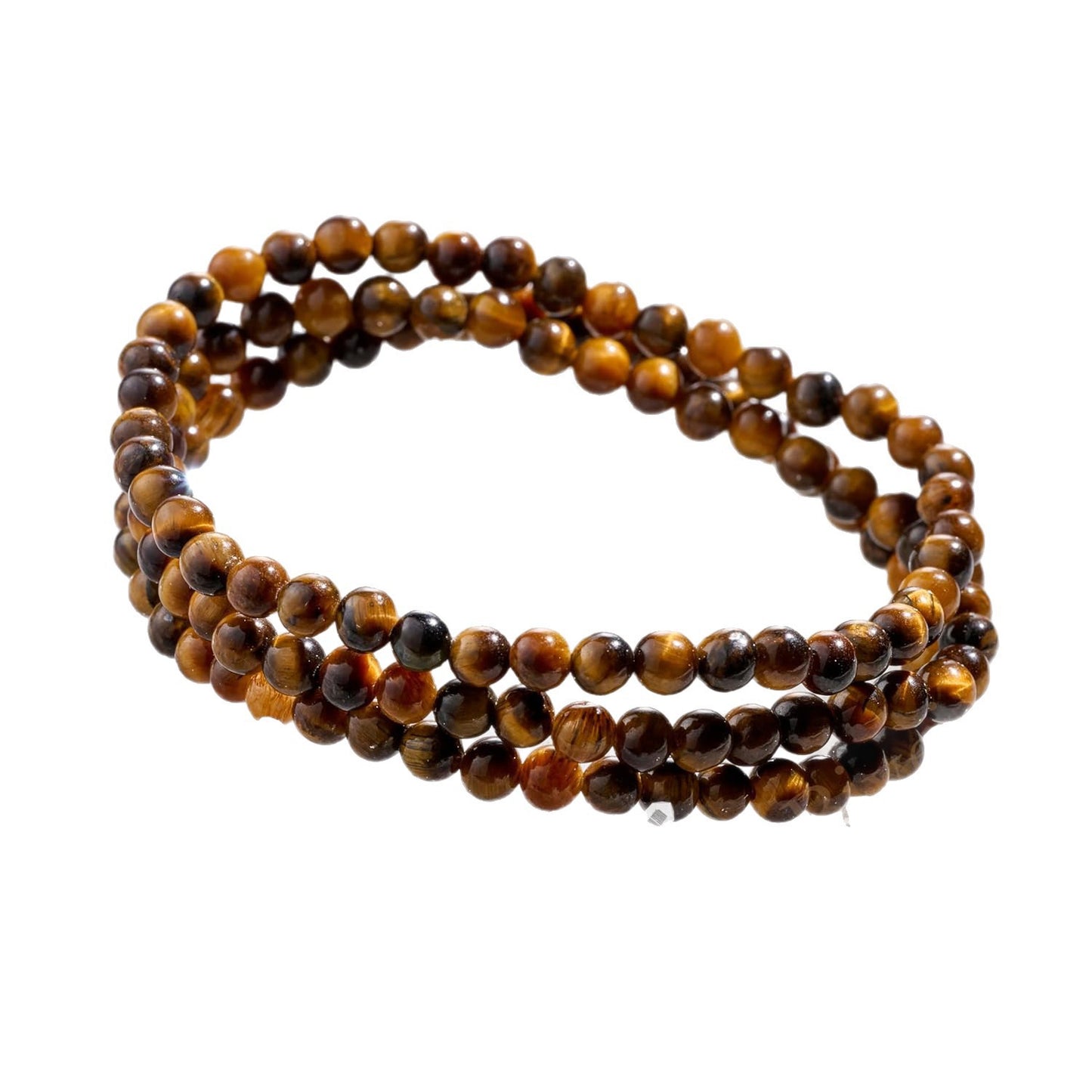 Vintage Minimalist Round Natural Stone Elastic Bracelet Unisex