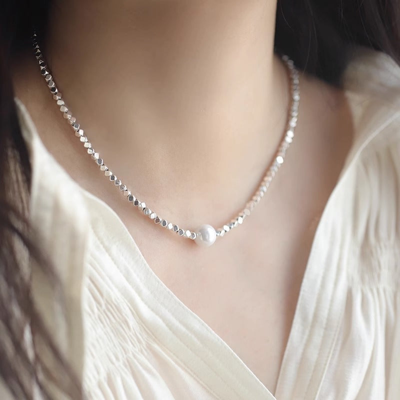 Collana con ciondolo in acciaio inossidabile placcato a forma di animale irregolare minimalista da donna