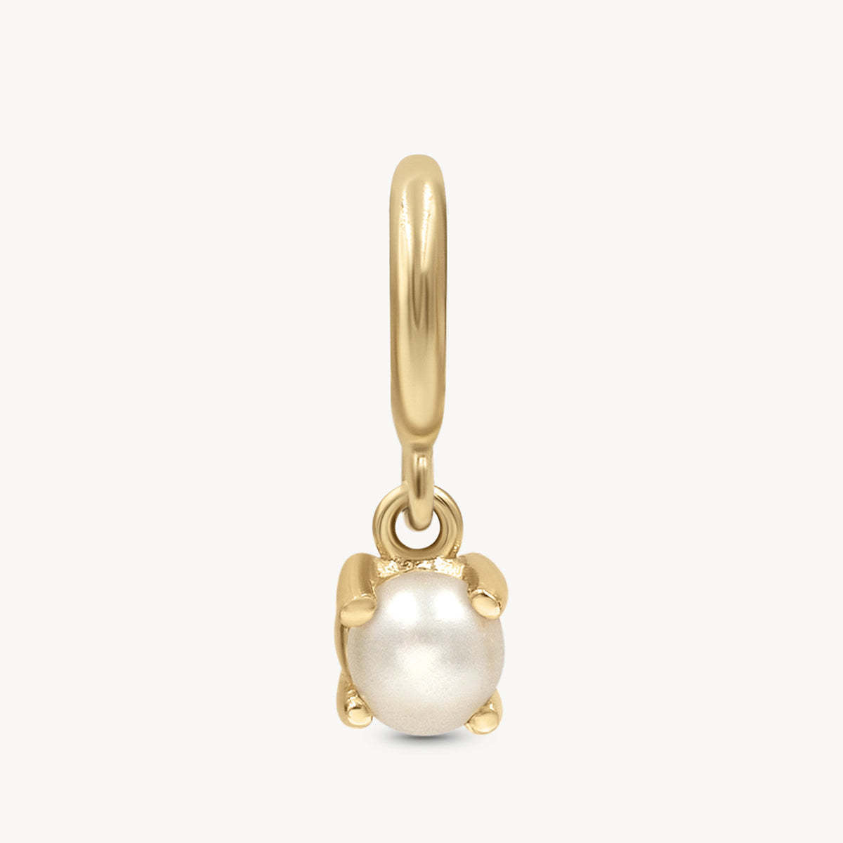 Vintage Geometric 18K Gold Plated Brass Pendant Charm Bar for Women