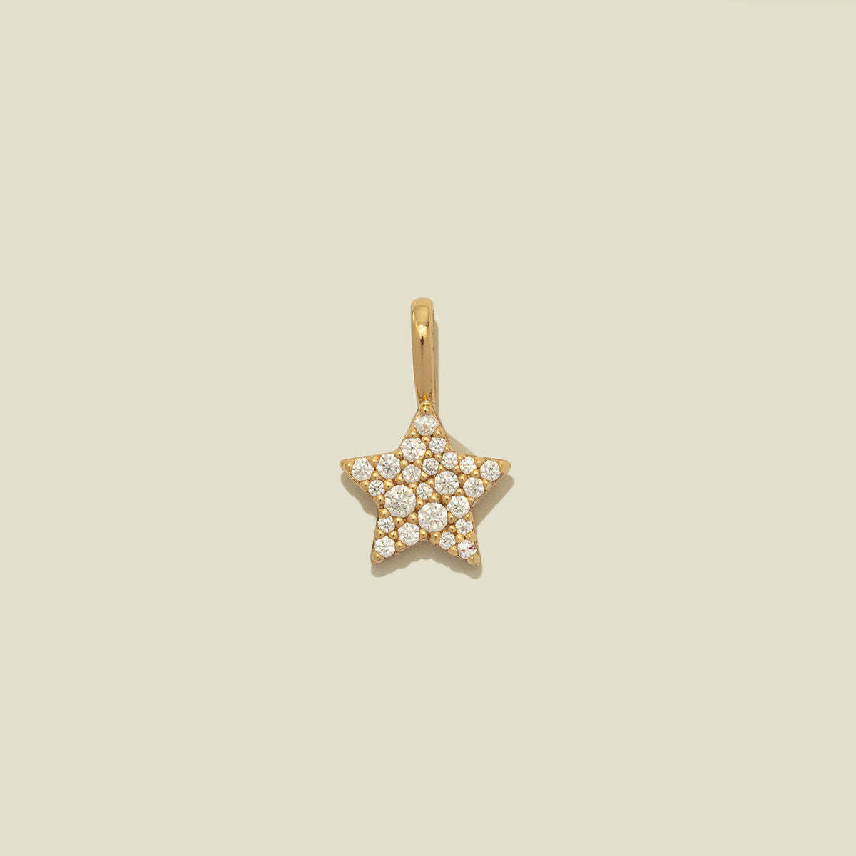 Vintage 18K Gold Plated Brass Geometric Heart Round Oval Cubic Zirconia Pendant Corn Chain Necklace DIY Charm Bar