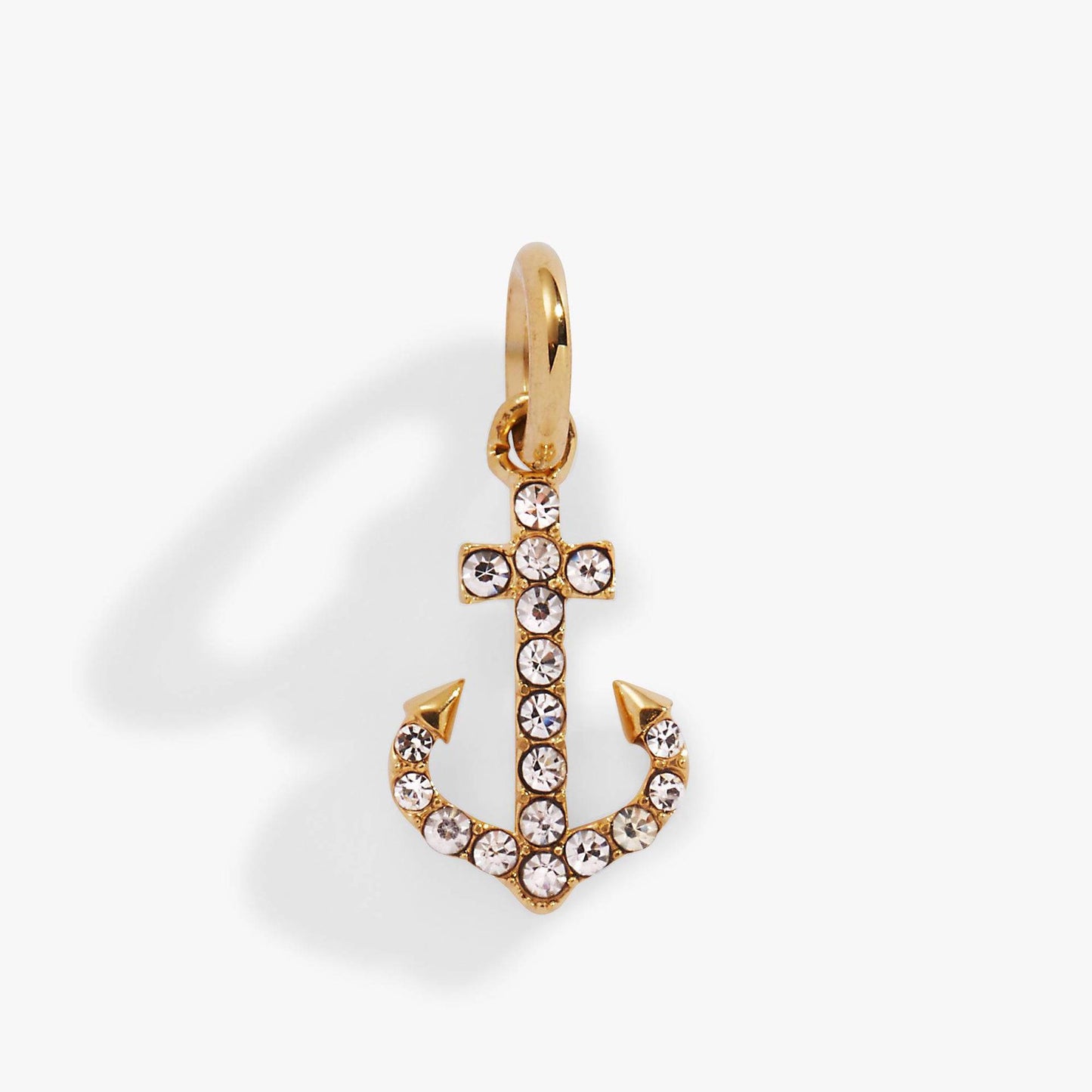 Minimalist Stainless Steel PVD Gold Plated Pendant Charm Bar