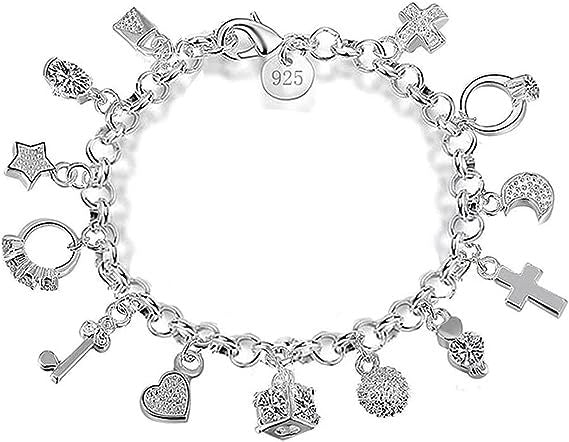 Natural Style Stainless Steel Plated Bracelet for Women and Teen Girls with Fresh Sweet Design