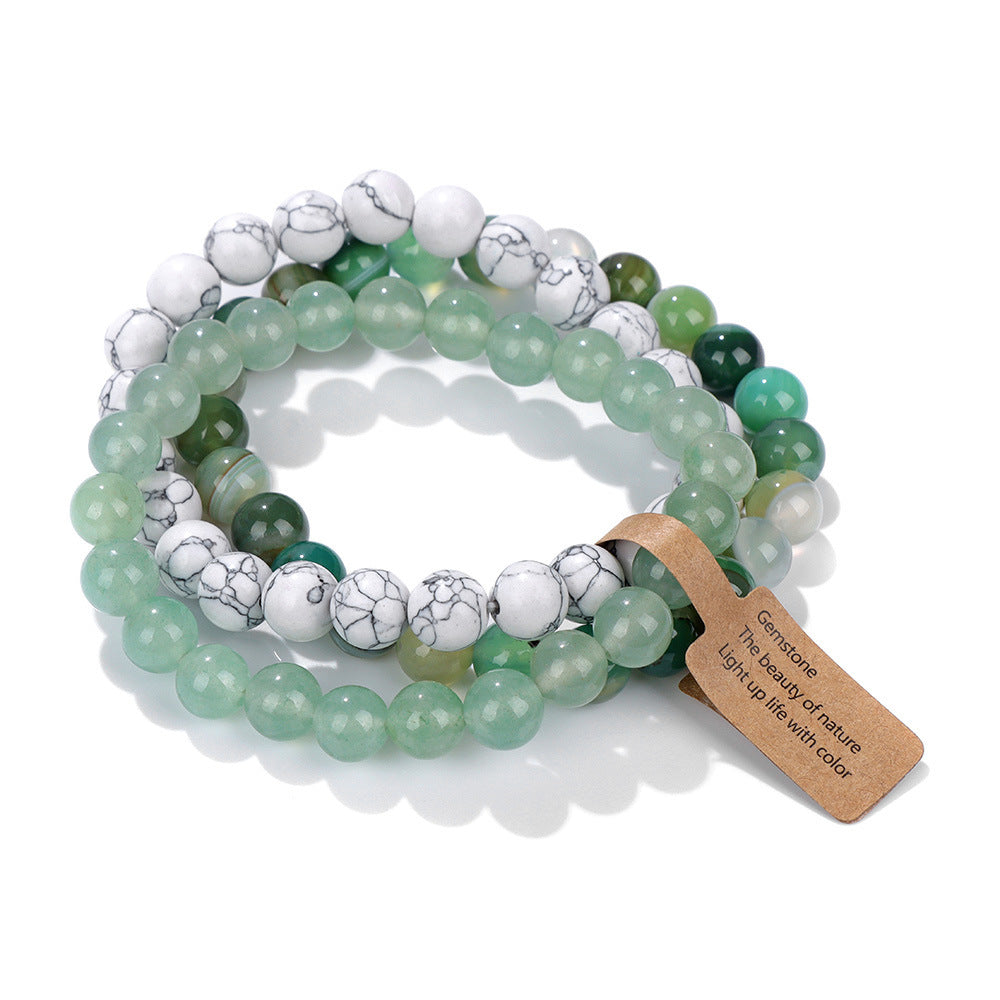 Casual Rainbow Fruit Shape Crystal Bracelet for Women