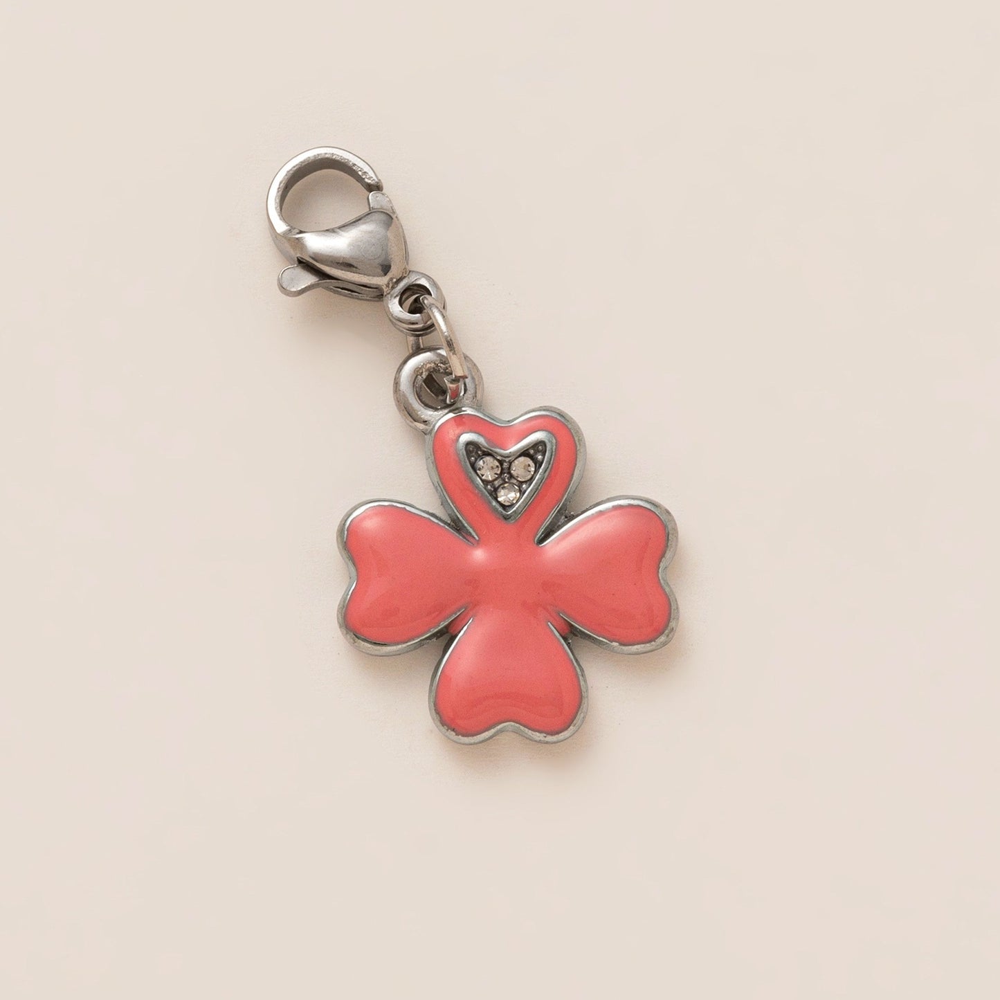 Vintage 18K Gold Plated Stainless Steel Fruit Charm Bar for Women