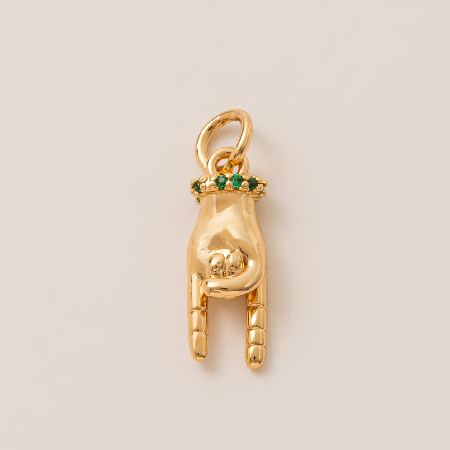 Elegant Floral Brass Plated 18K Gold Pendant Necklace for Women