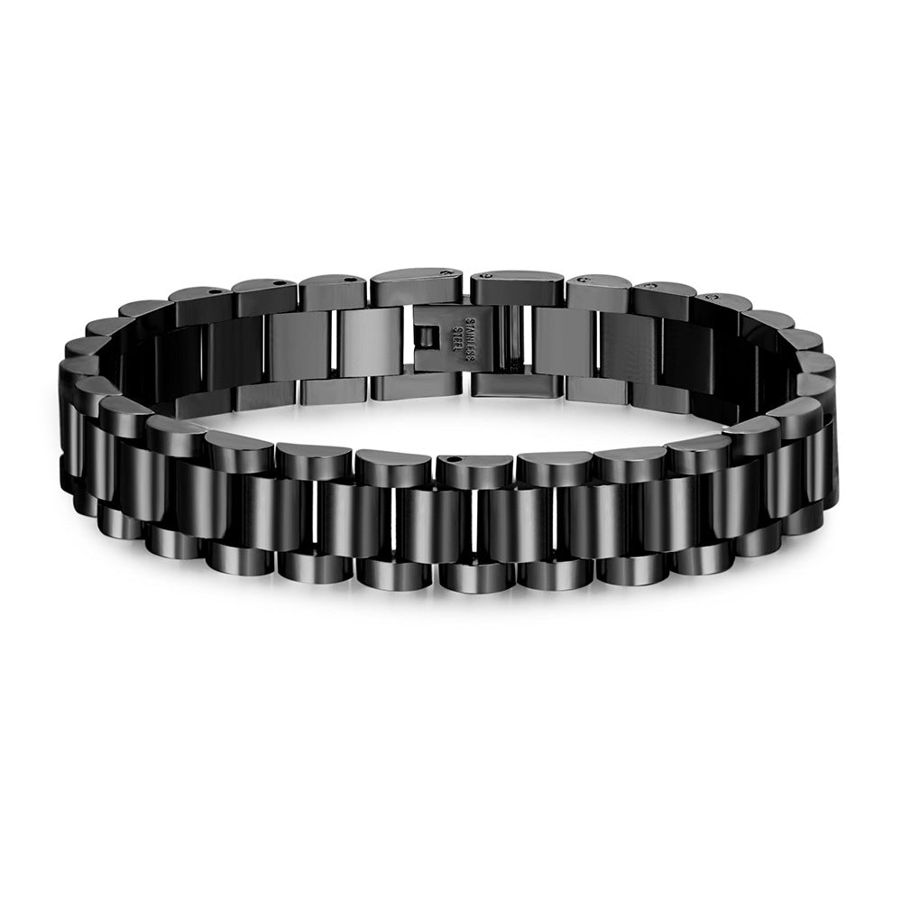 Minimalist Titanium Steel Rope Chain Open Cuff Bracelet Unisex