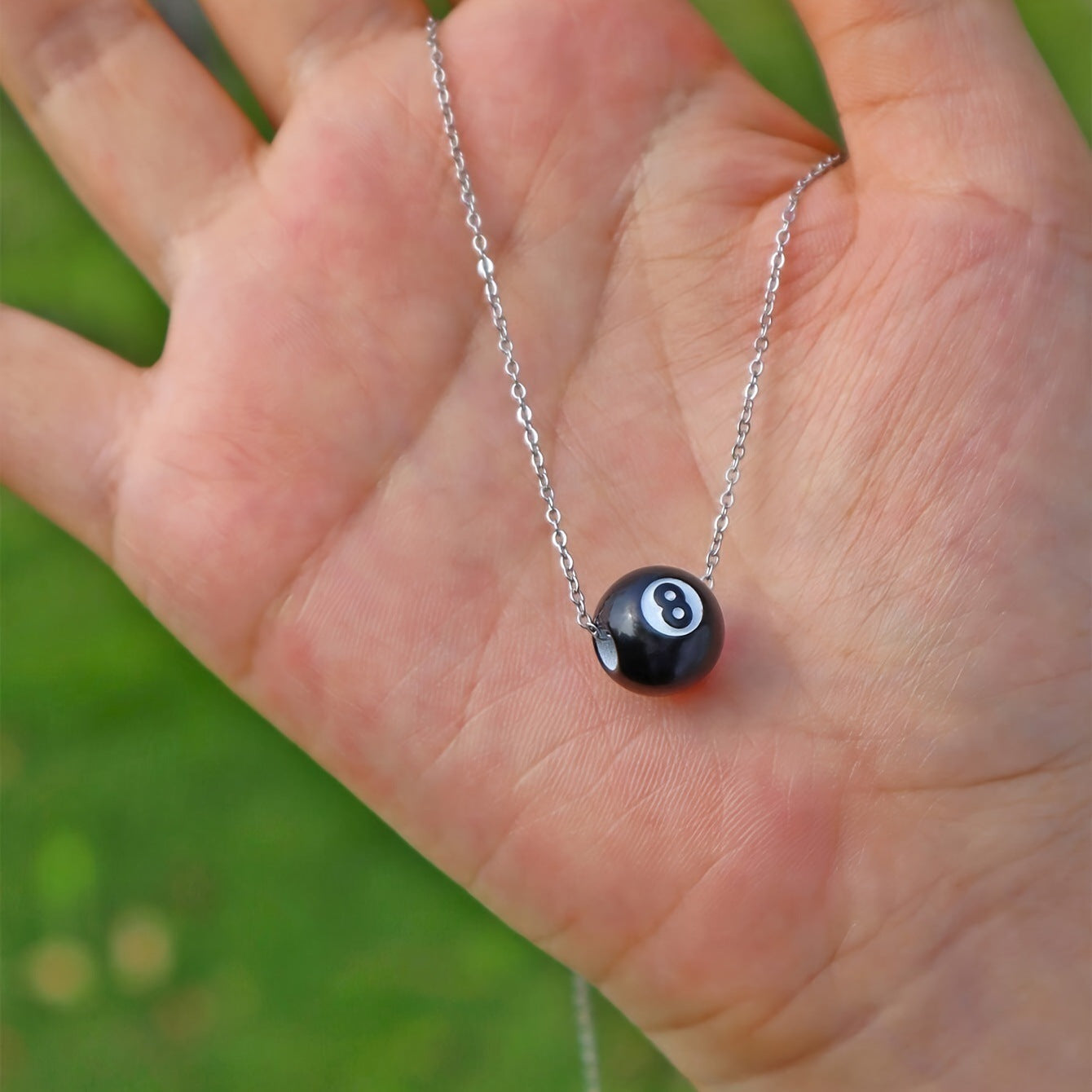 Minimalist Geometric Pendant Necklace in Stainless Steel with Titanium Steel Charm and Electroplated Finish for Unisex Daily Wear