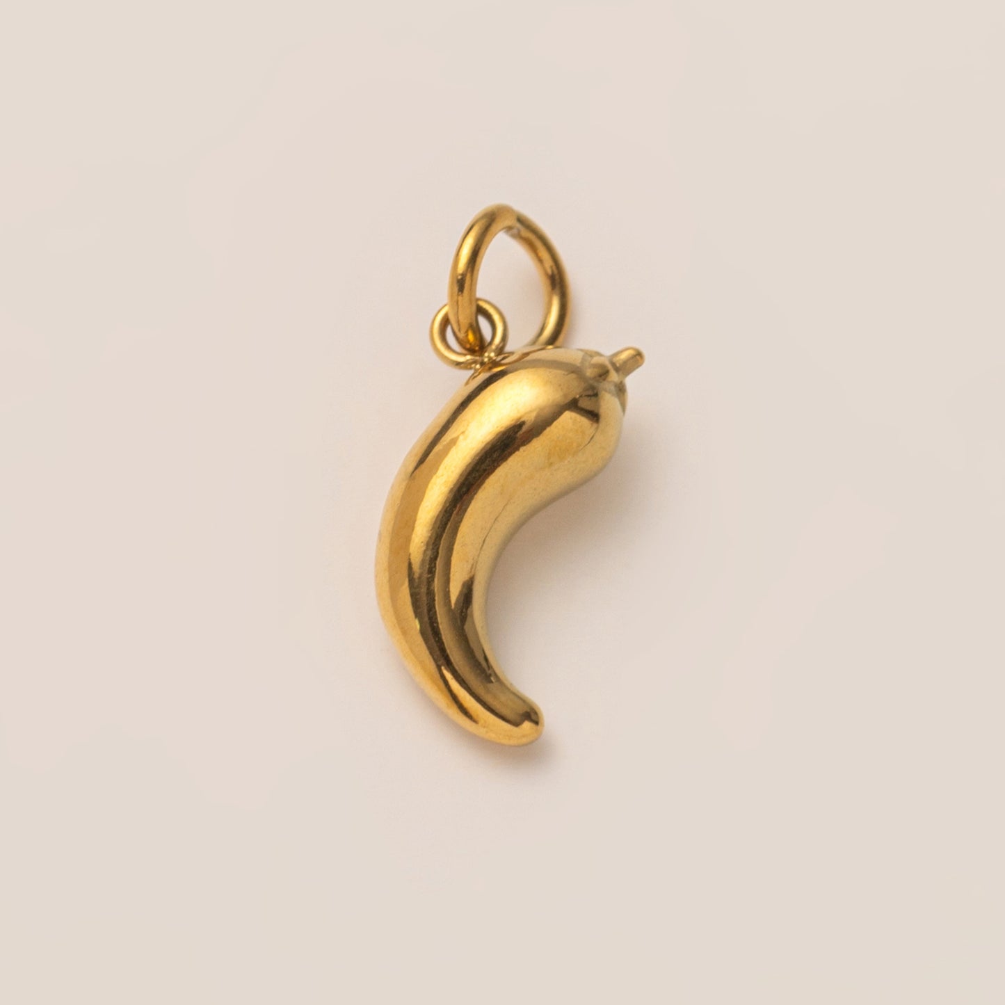 Vintage 18K Gold Plated Stainless Steel PVD Butterfly Pendant Charm Bar