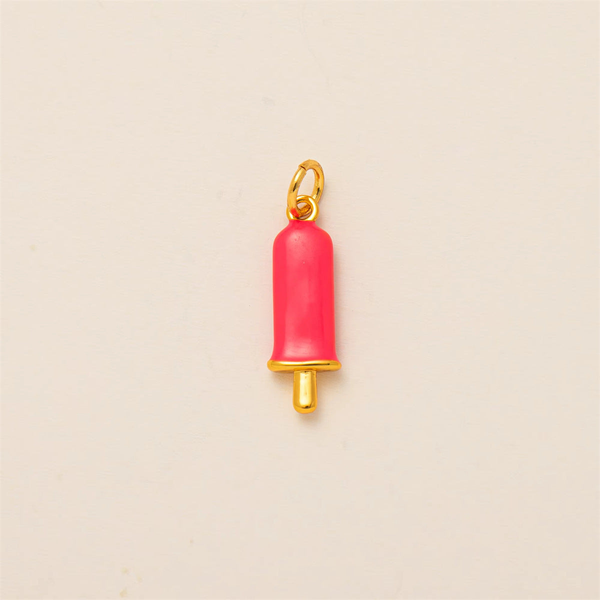 Minimalist PVD Plated Brass Fruit Charm Bar