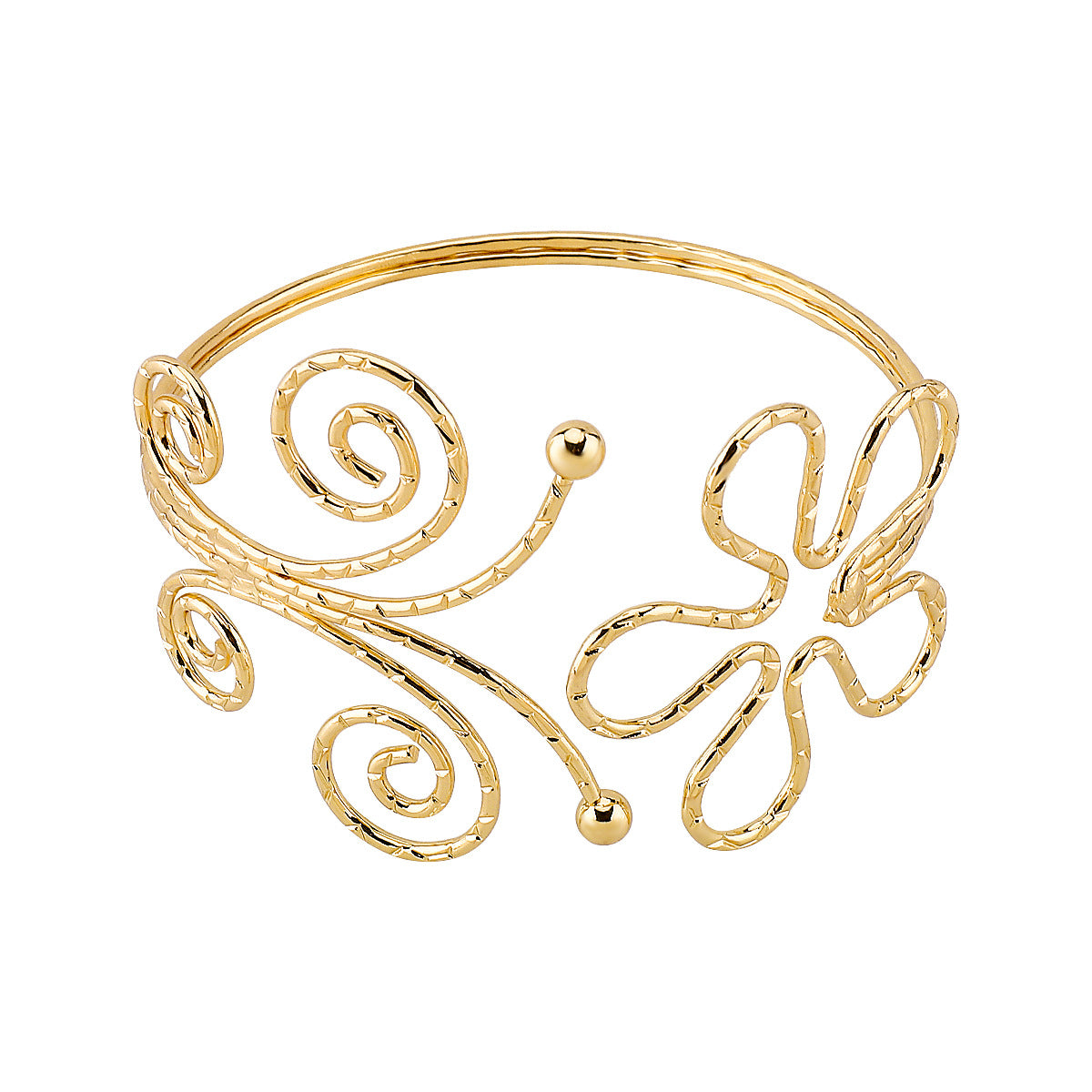 Bracciale a Polsino in Metallo Cavo a Forma di Farfalla Vintage con Strass Intarsiati per Fotografia, Viaggi, Stile