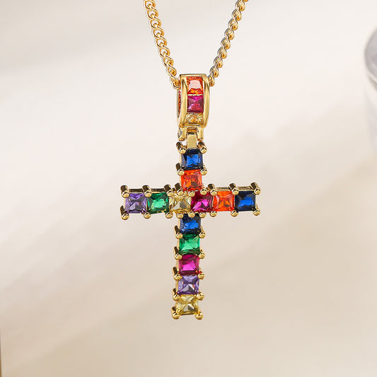 Collar Colgante Geométrico de Lujo para Mujer en Cobre con Baño de Oro, Joyería de Declaración Moderna y Única