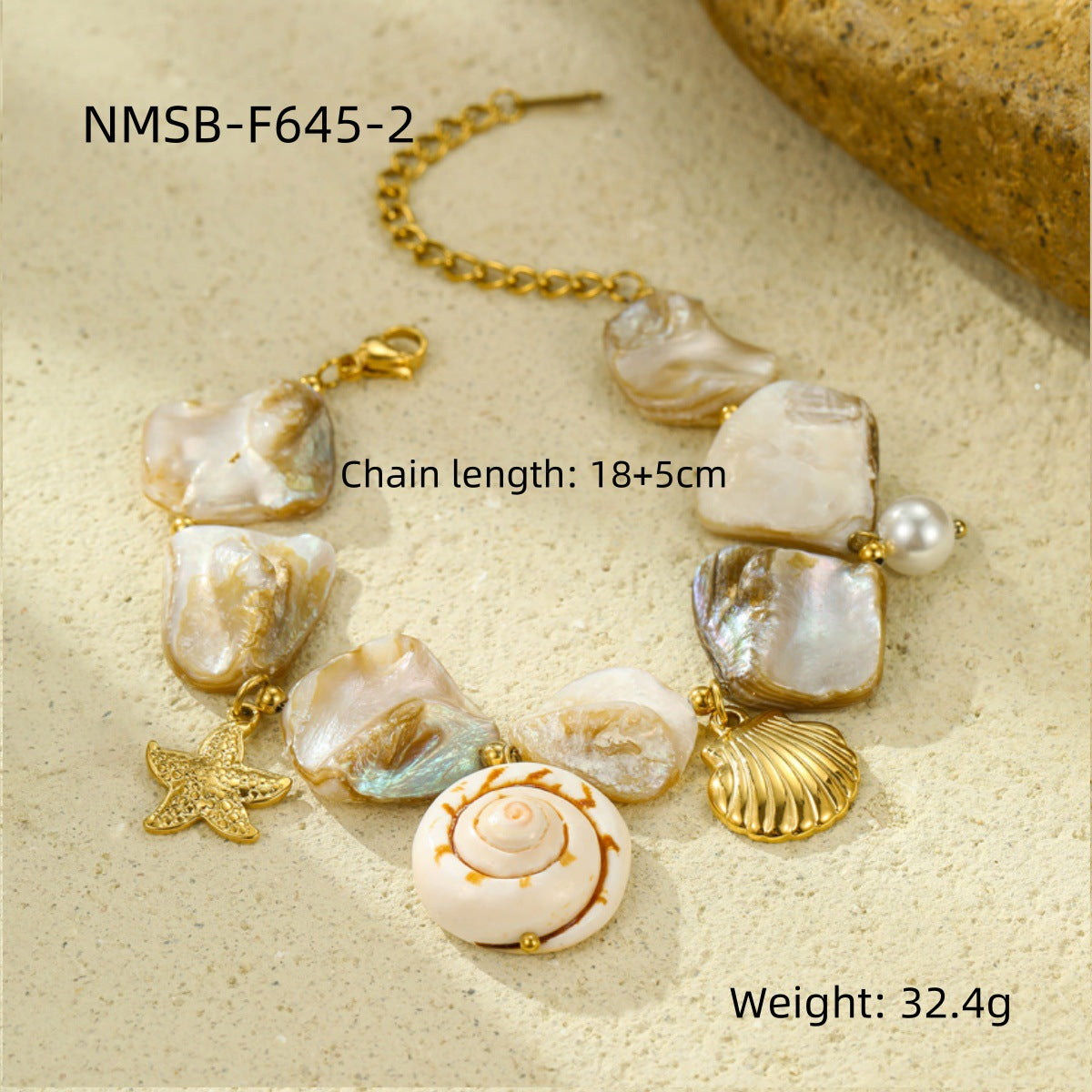 Fashionable Ocean-Themed Stainless Steel Plated Clavicle Necklace Set with Starfish and Coral Motifs for Women