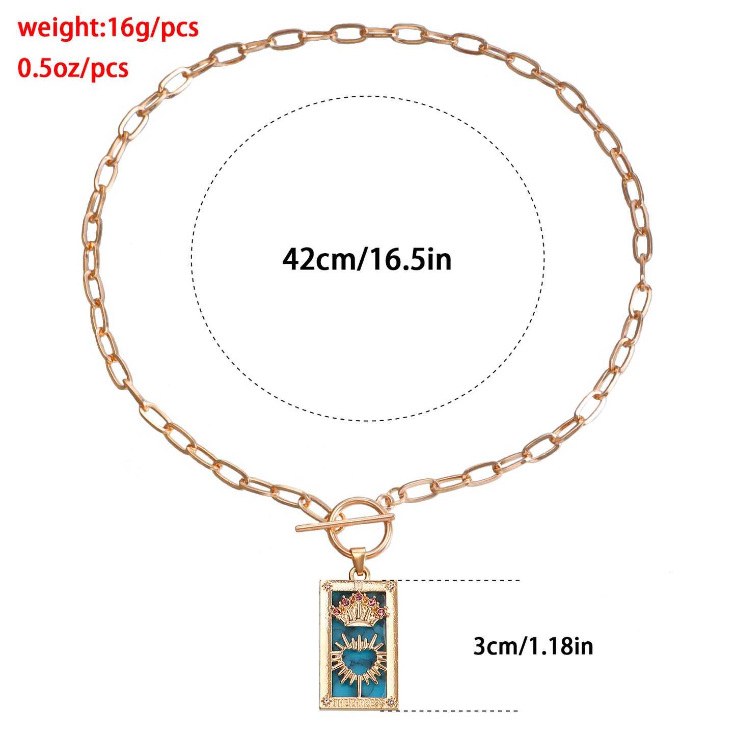 Vintage-Inspired Geometric Alloy Pendant Necklace with Imitation Rhinestone and Mother-of-Pearl Inlay, Electroplated Long Layered Clavicle Chain for Women
