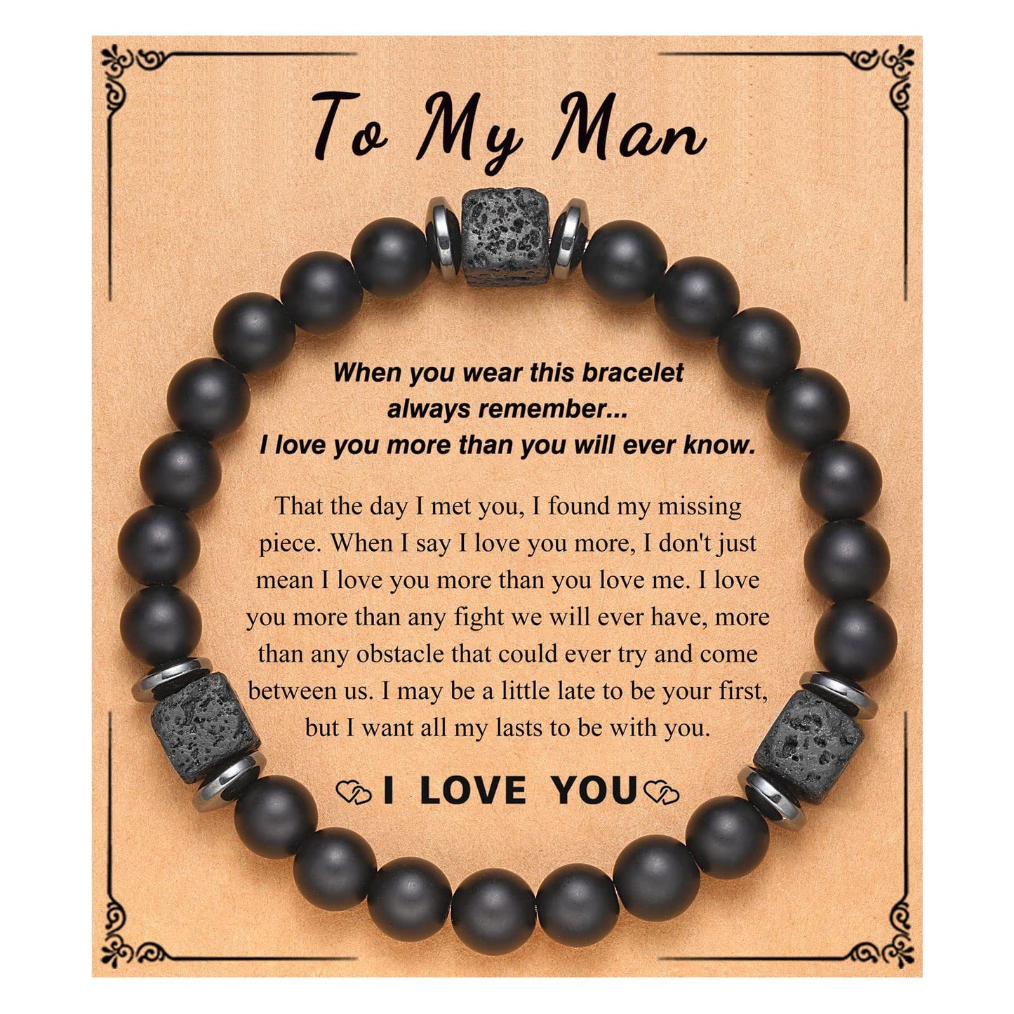 Matte Star Agate Bracelet Unisex