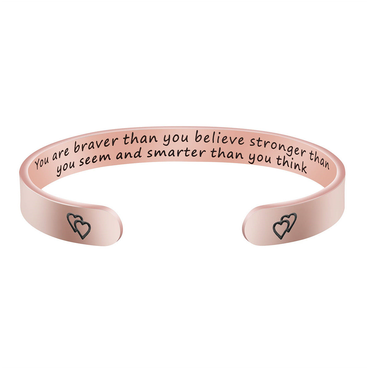 Pulsera de acero inoxidable de moda para mujer con acabado chapado, regalo ideal de Navidad, cumpleaños, Acción de Gracias para mamá