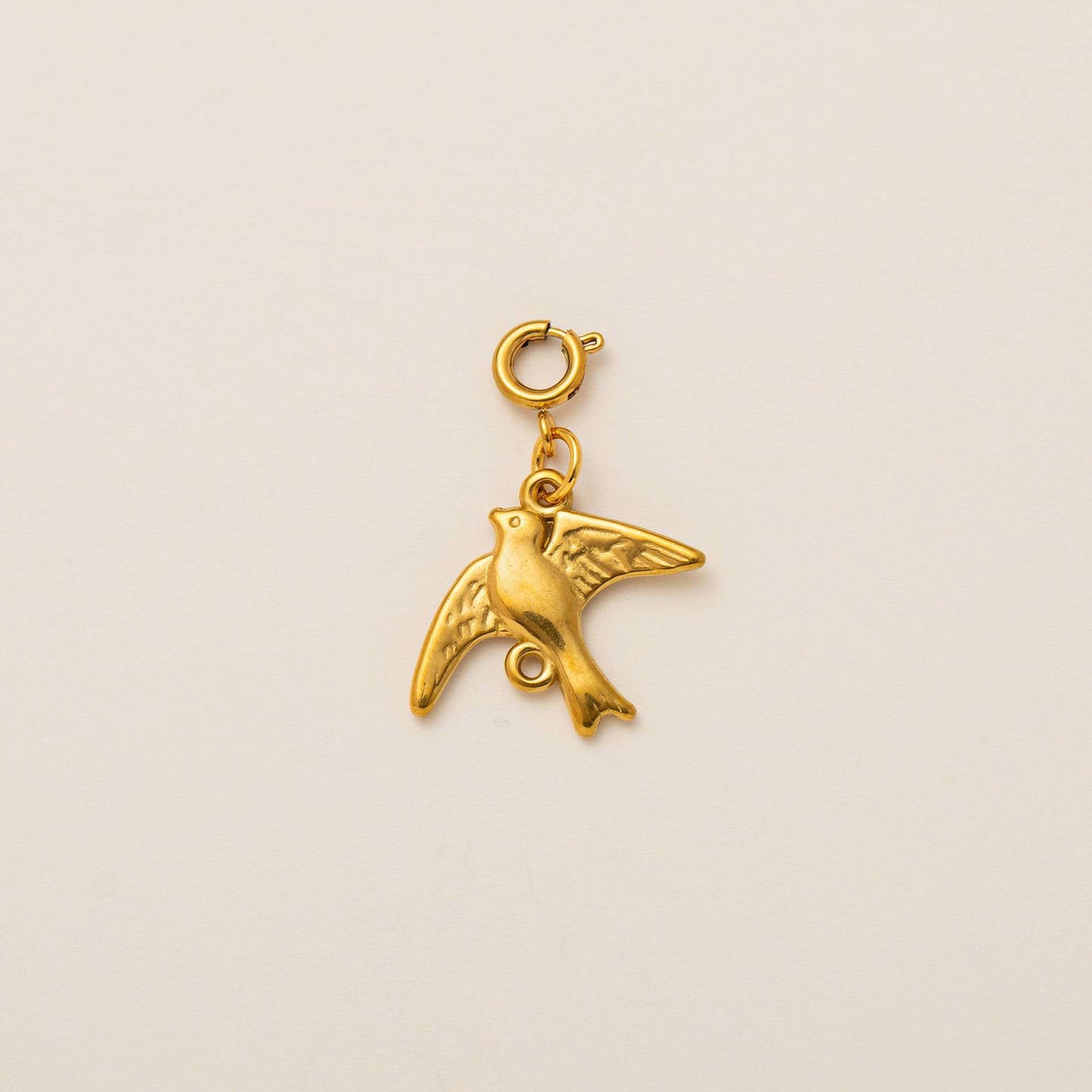 Ethnic Oval Acrylic Pendant Stainless Steel 18K Gold PVD Plated Ball Chain Charm Bar Unisex
