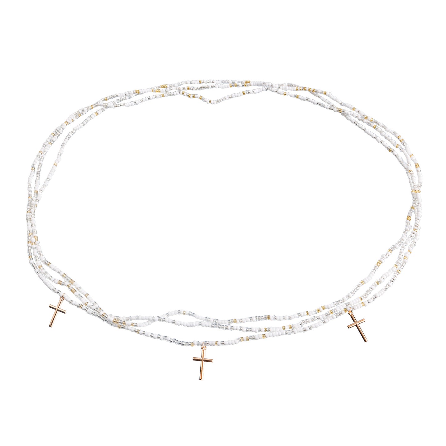 Casual Punk Metal Body Chain with Pearl Shell and Starfish for Women