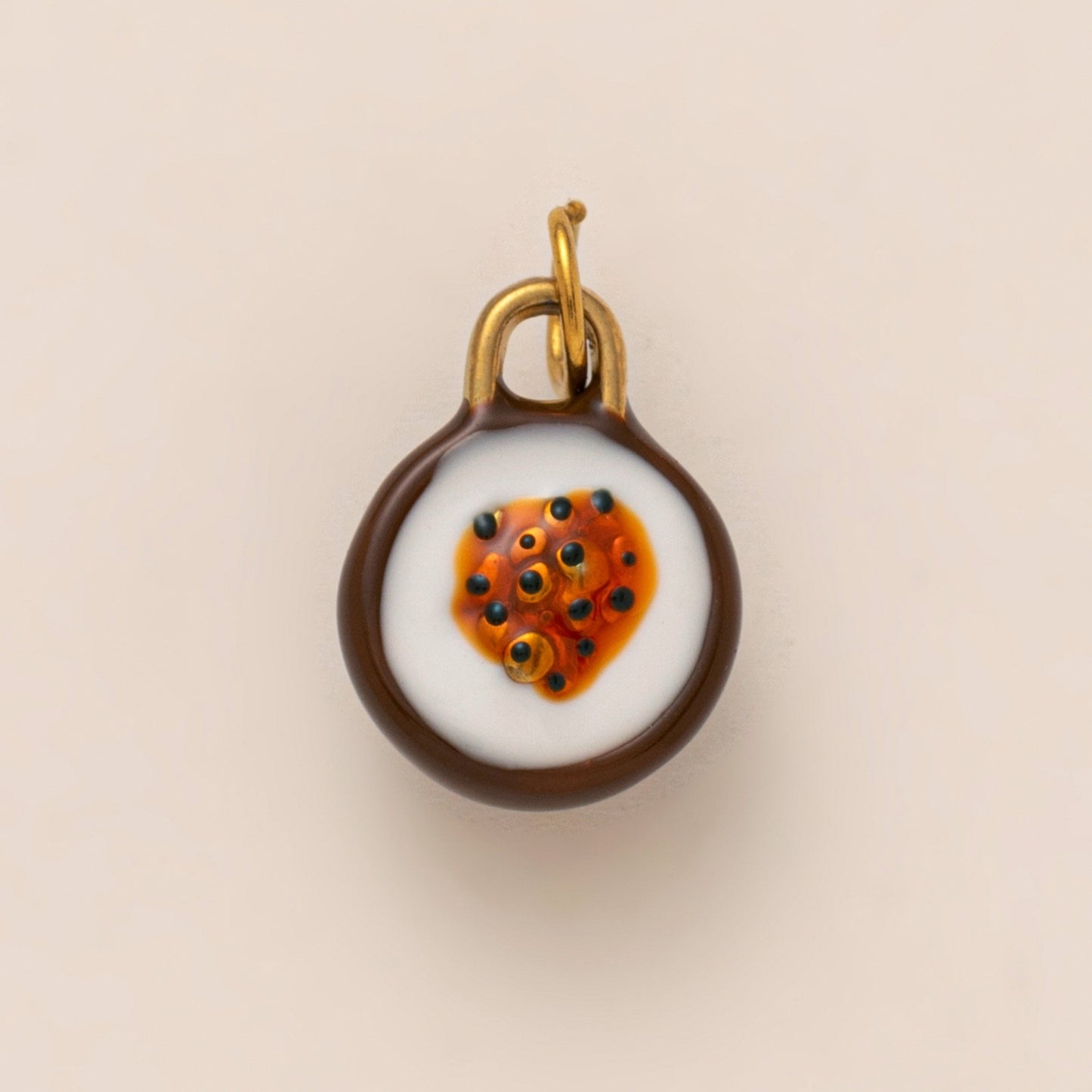 Vintage 18K Gold Plated Geometric Stainless Steel Pendant