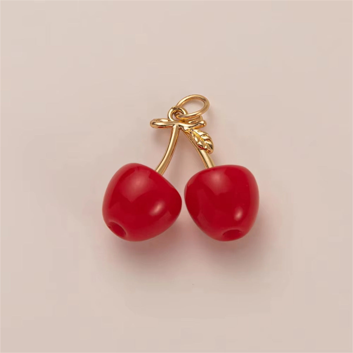 Minimalist Fruit Shape Brass PVD Plated DIY Charm Bar