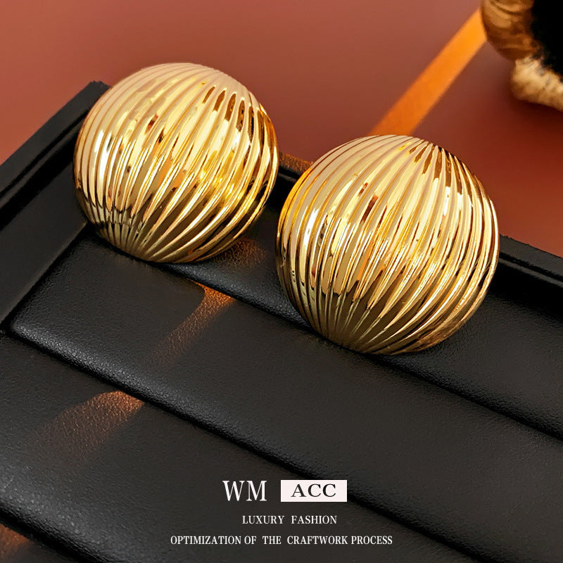 Pendientes colgantes de metal con acabado chapado, diseño floral geométrico de corazón, estilo vintage chic para mujer
