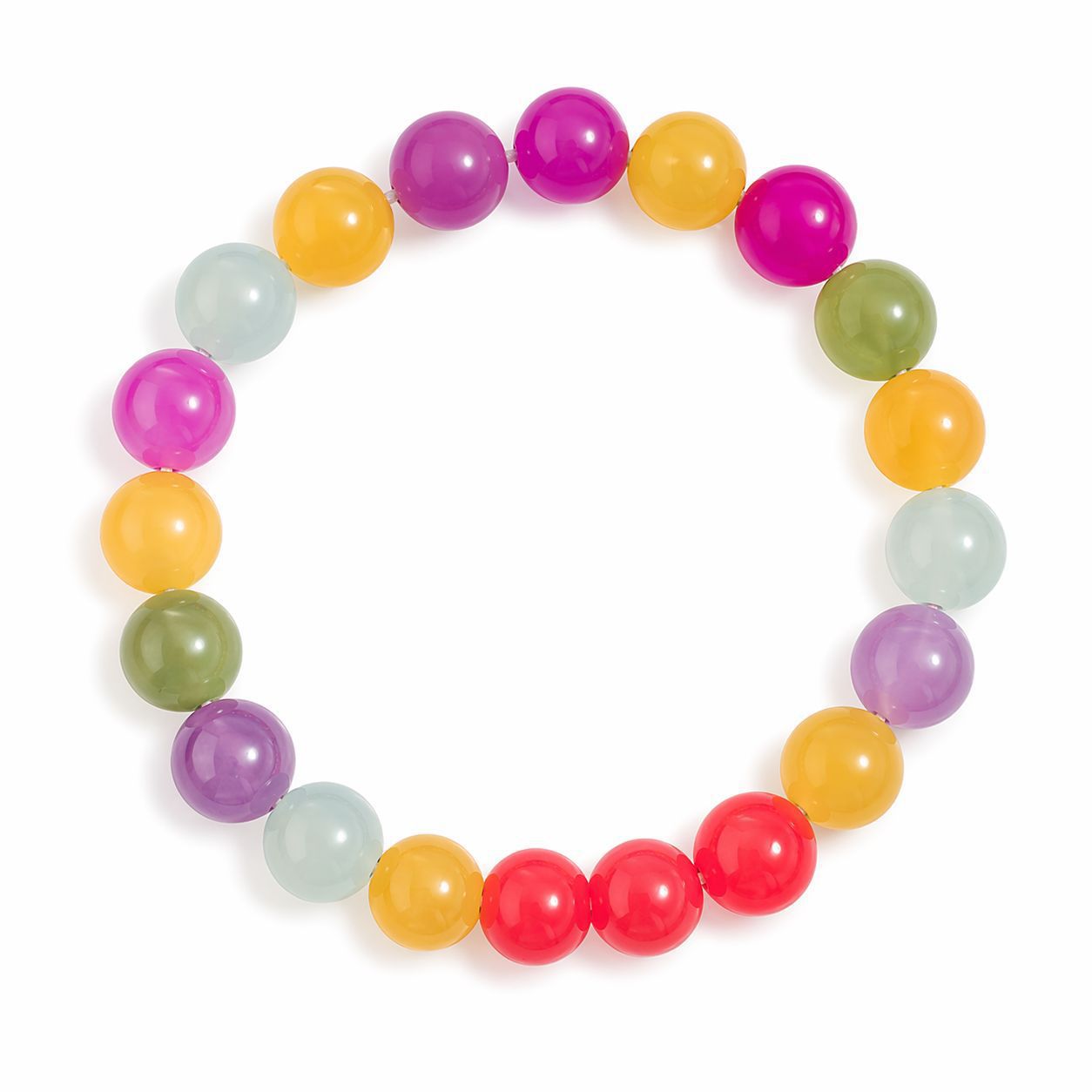 Bohemian Gradient Beaded Necklace for Women