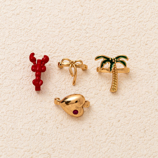Plated Brass Charm Bar for DIY Jewelry