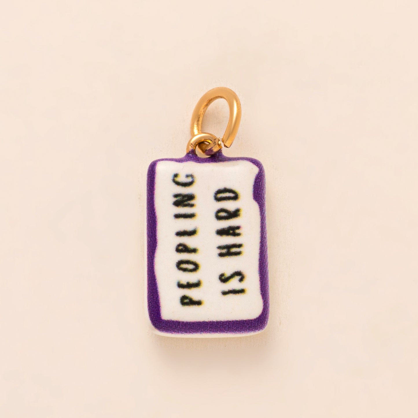 Fashion Plated Brass Floral Heart Letter Fruit Charm Bar DIY Accessories