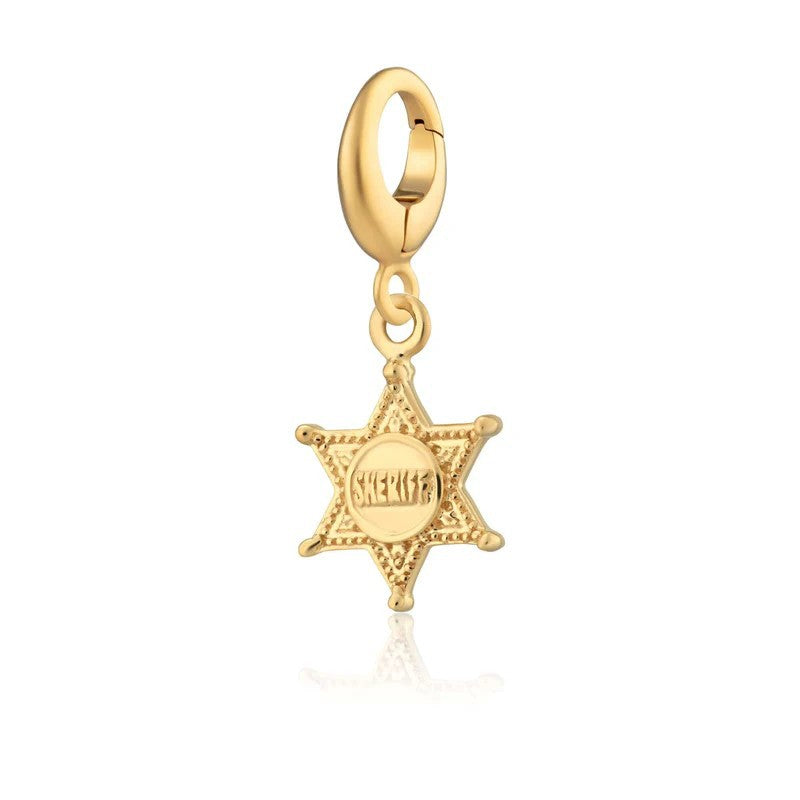 Casual Geometric Stainless Steel PVD Gold Plated DIY Charm Bar
