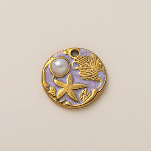 Luxury Casual Plated Stainless Steel Animal Pendant