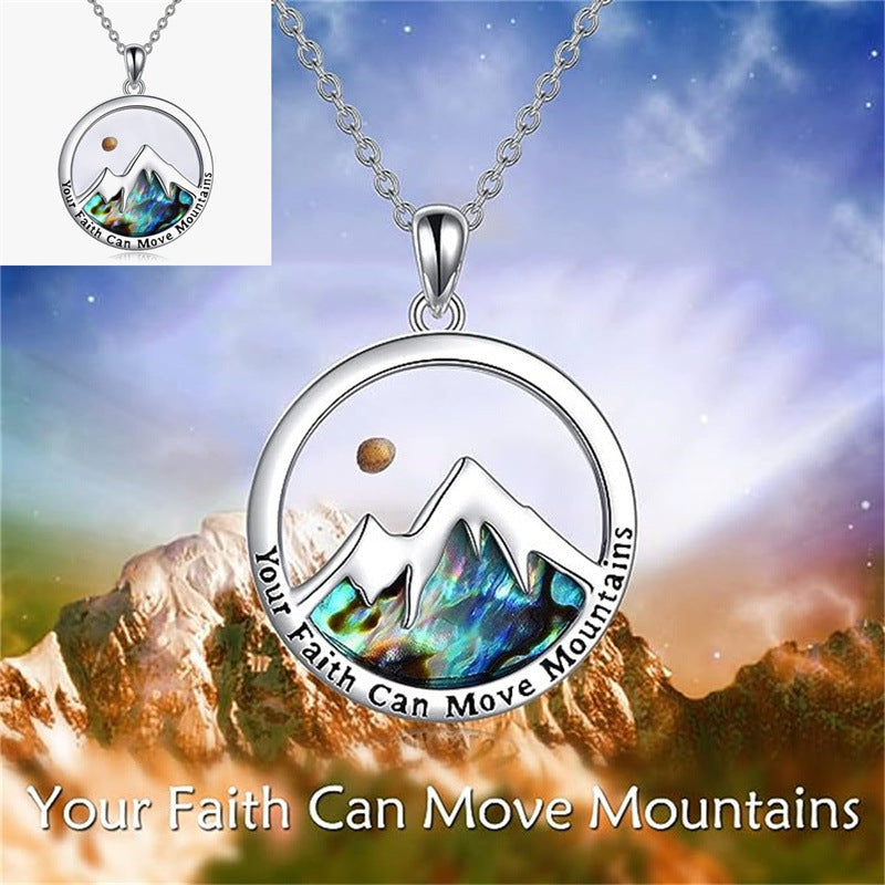Minimalist Geometric Pendant Necklace for Women Stainless Steel Chain with Titanium Steel Charm and Electroplated Finish