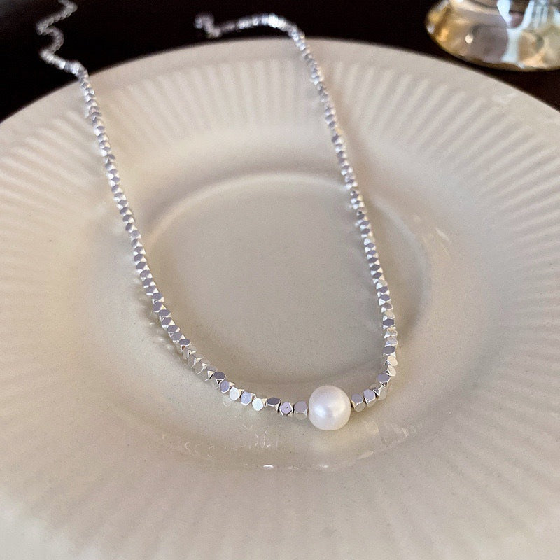 Collana con ciondolo in acciaio inossidabile placcato a forma di animale irregolare minimalista da donna